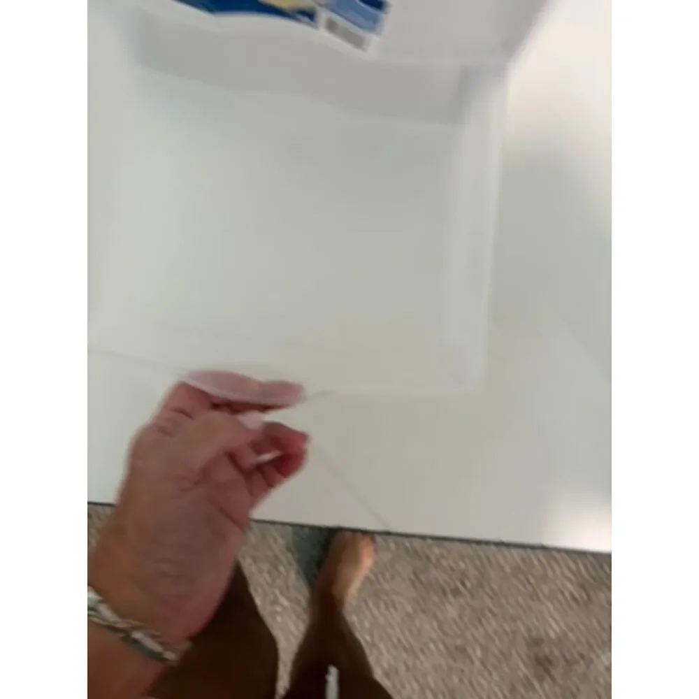 Sterilite 3 drawer 8.5x11 storage chest white